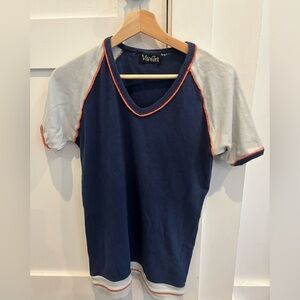 Vintage V-neck heavyweight T-Shirt